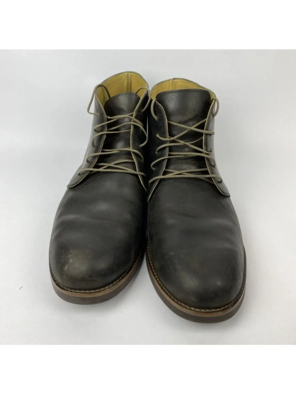 Nisolo Emilio Chukka Boots Men’s Size 10.5 Dark Brown Leather Stylish Minimalist